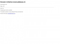initiative-revenudebase.ch Webseite Vorschau