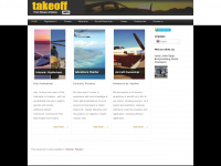 takeoff.aero Webseite Vorschau