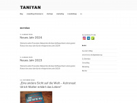 taniyan.com Webseite Vorschau