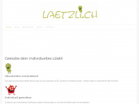 laetzli.ch Webseite Vorschau