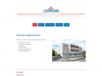 lehmannschmitten.ch Webseite Vorschau