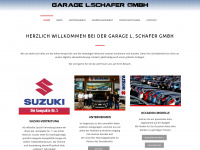 garage-schafer.ch Webseite Vorschau