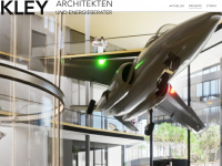 kley-architekten.de Webseite Vorschau