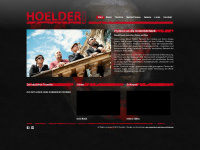hoelder-music.com Webseite Vorschau