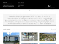 hm-baumanagement.ch Webseite Vorschau