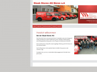 staub-storen.ch Webseite Vorschau