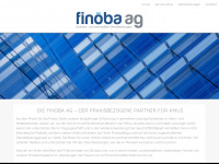 finoba.ch Webseite Vorschau