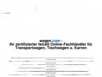 wagen.com Webseite Vorschau