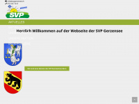 svp-gerzensee.ch Webseite Vorschau
