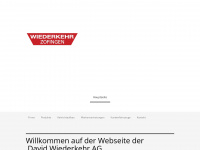 dw-fzbau.ch Webseite Vorschau