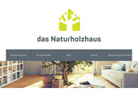 das-naturholzhaus.de Webseite Vorschau