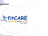 fitcare.blog Webseite Vorschau