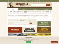 brownells.pl Webseite Vorschau
