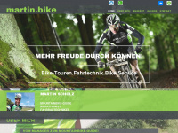 martin.bike Webseite Vorschau
