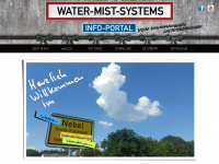 water-mist-systems.com Webseite Vorschau