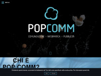 popcomm.it Webseite Vorschau