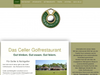 celler-golfrestaurant.de Webseite Vorschau