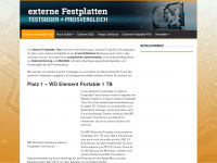 externe-festplatte24.com Webseite Vorschau