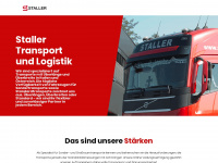 staller.co.at Webseite Vorschau