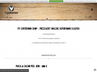 mysuperfood.ch Webseite Vorschau