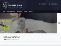 treugeld.com Webseite Vorschau