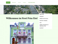 hotel-prinz-eitel.com Webseite Vorschau