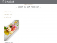 restaurant-leuehof.ch Webseite Vorschau