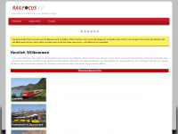 railfocus.eu Webseite Vorschau