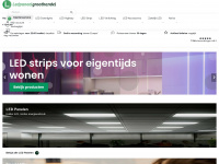 ledpaneelgroothandel.nl Webseite Vorschau