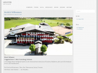 minsterhotel.ch Webseite Vorschau