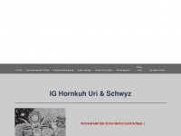 ighornkuh-uri.ch Webseite Vorschau