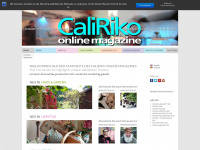caliriko-onlinemagazine.com Webseite Vorschau
