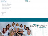 art-of-physiotherapy.de Webseite Vorschau