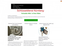 schlüsseldienst-nürnberg24.com Webseite Vorschau