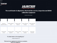 hunter.com Webseite Vorschau