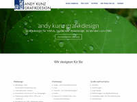 andy-kunz-grafikdesign.ch Webseite Vorschau