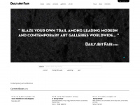 dailyartfair.com Webseite Vorschau