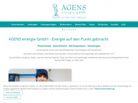agens-teterow.de Webseite Vorschau
