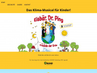 klima-musical.de Webseite Vorschau