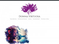 donnavirtuosa.de Webseite Vorschau