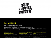 kuppelparty.at Webseite Vorschau