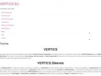 vertics.eu Webseite Vorschau