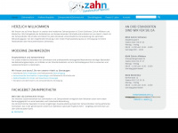 zahn-gemeinschaftspraxis.ch Webseite Vorschau
