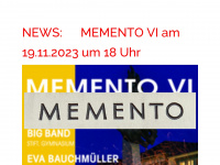 memento-dueren.de Webseite Vorschau