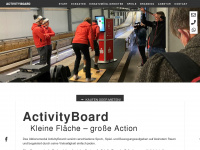 activityboard.de Webseite Vorschau