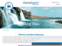 geratherm-respiratory.com Webseite Vorschau