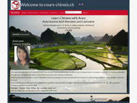 cours-chinois.ch Webseite Vorschau