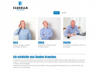 clusella.at Webseite Vorschau