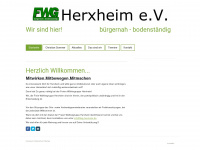 fwg-herxheim.de Webseite Vorschau