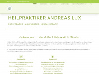 osteopath-lux.de Webseite Vorschau